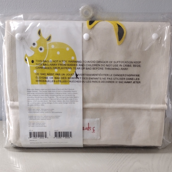 NWT Rhino Diaper Stack - Picture 2 of 4